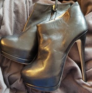 Giuseppe Zanotti Leather Eva Platform Booties